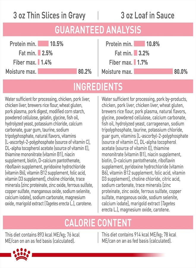 رويال كانين طعام القطط المتنوع، شرائح رقيقة في المرق ورغيف في الصلصة، 3 أونصة (عبوة من 12) - Image 4